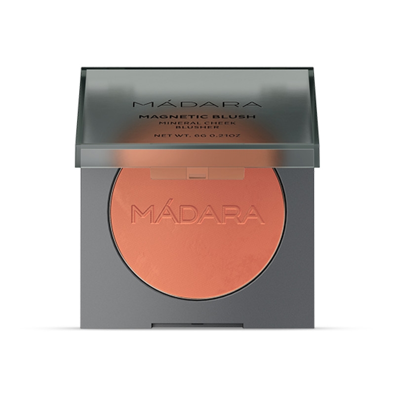Produktbild von MÁDARA Teint - Magnetic Blush Mineral-wangenrouge, #1 Fierce Flame