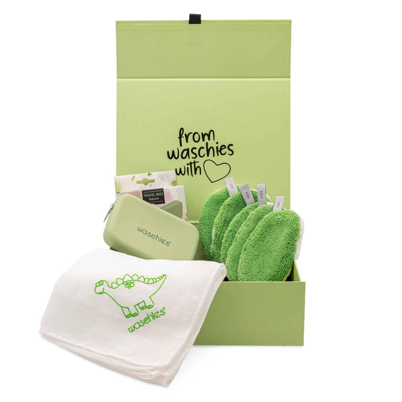 Image du produit de Waschies Kidsline - Newborn Box Grün