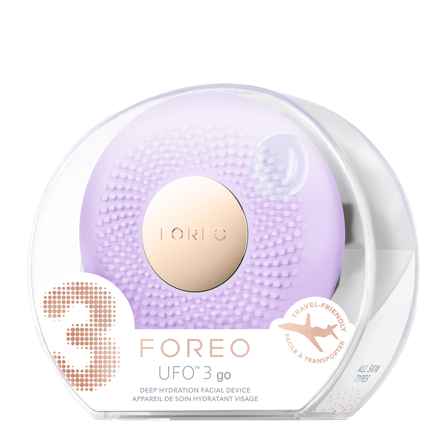 Image du produit de UFO™ 3 go - Maskengerät mit Wärme & LED-Lichttherapie Lavender