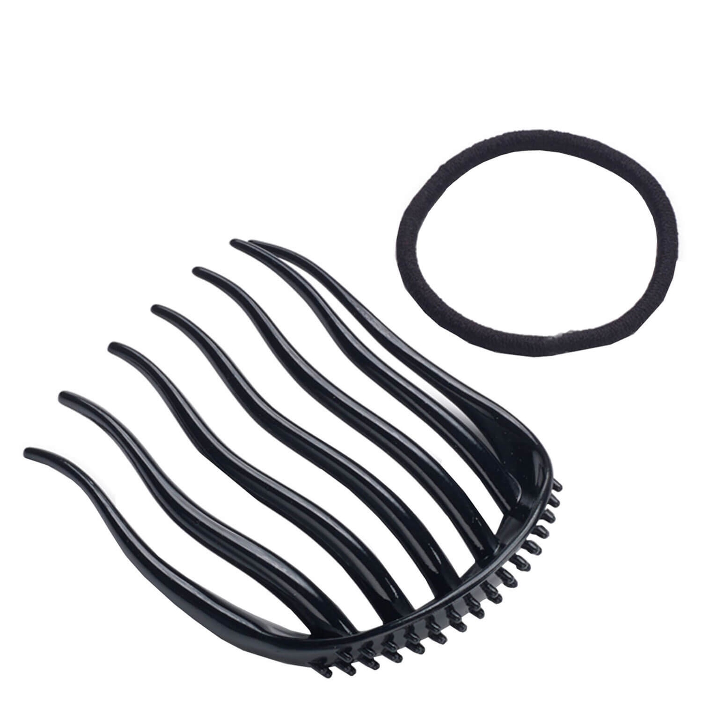 Product image from FRANCK PROVOST - Volumenkamm mit Haargummi Schwarz