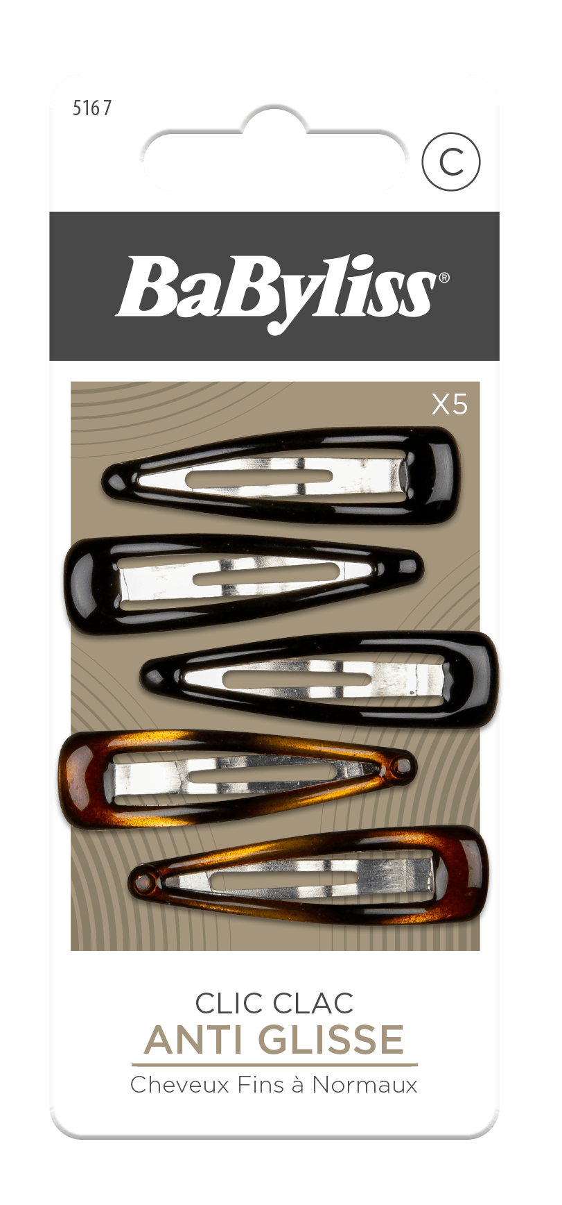Product image from BaByliss - Click Clack Rutschfest *5
