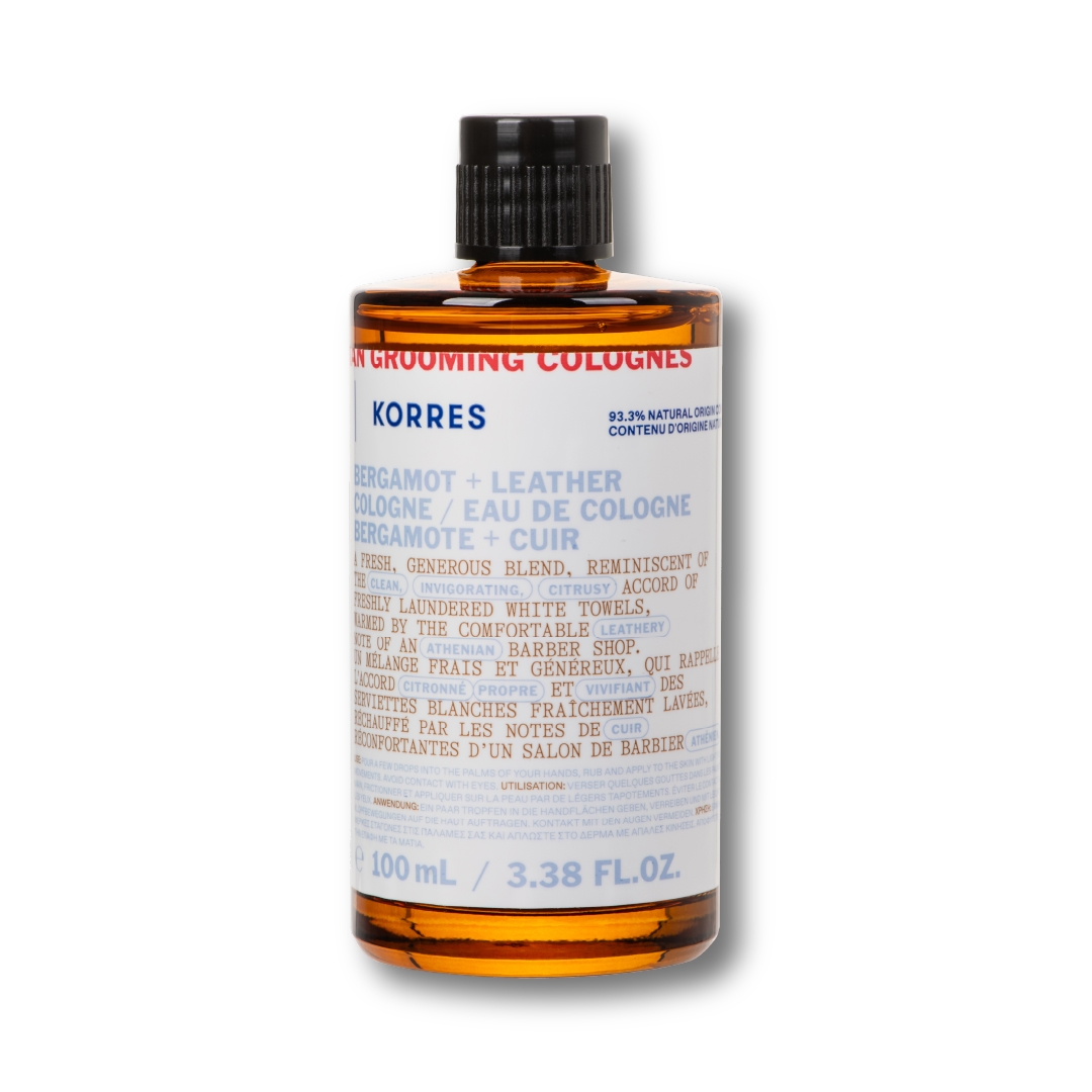 Product image from Korres Fragrance - Athenian Grooming Eau De Cologne Mit Bergamotte + Ledernoten