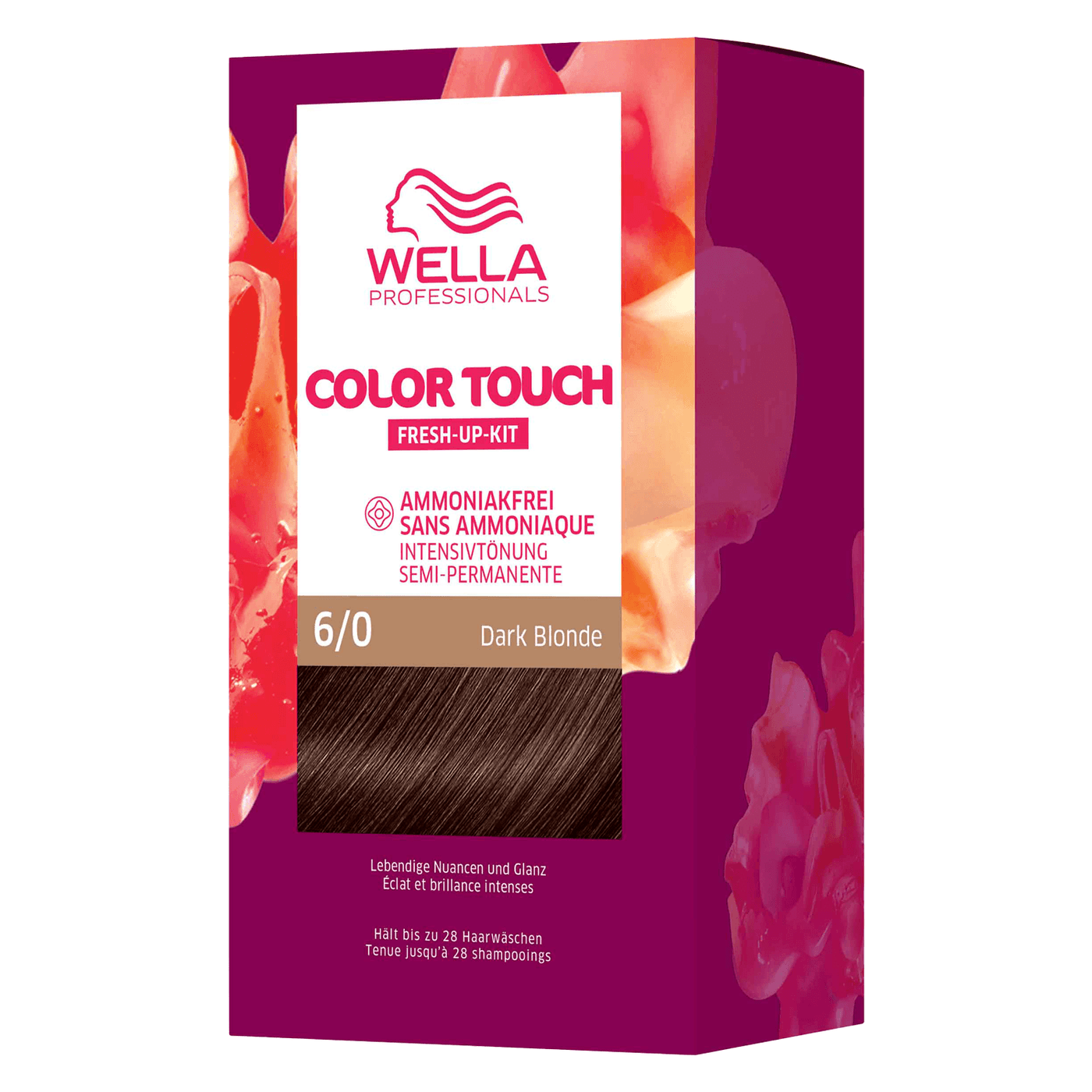 Product image from CT - Fresh Up Kit Pure Naturals 6/0 Dark Blonde