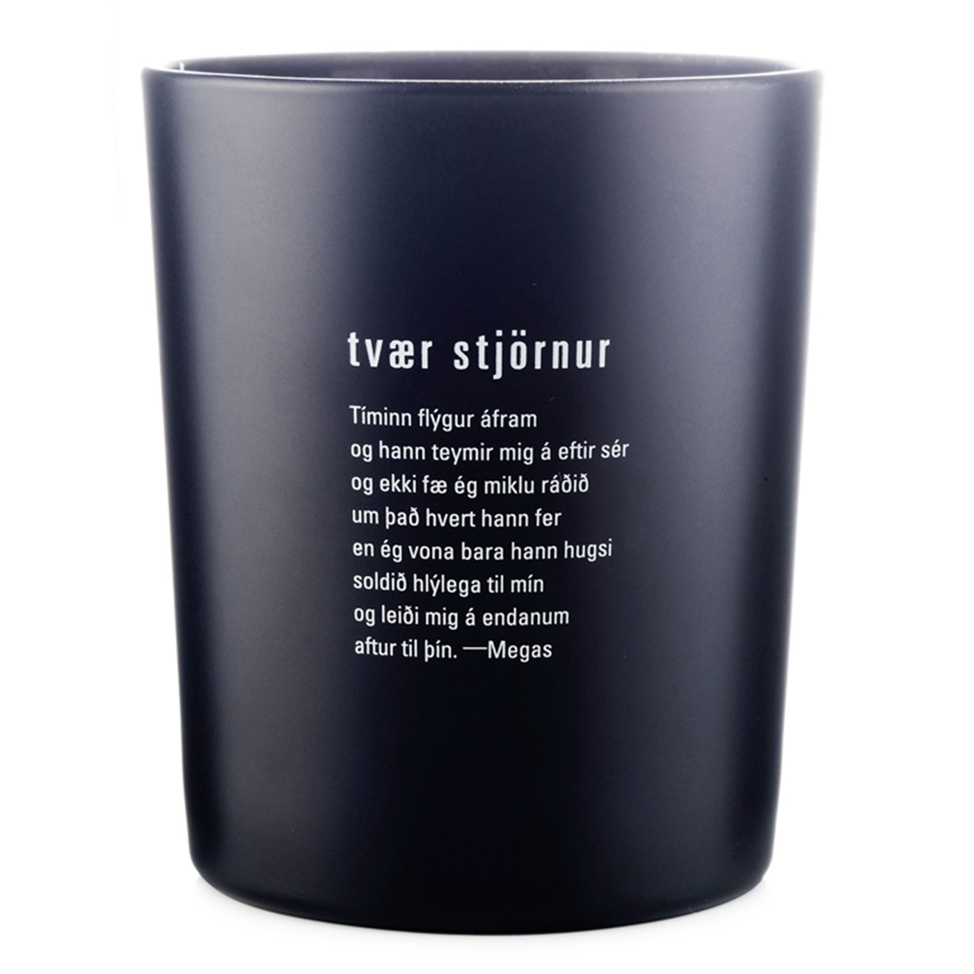 Produktbild von Sóley Scent - tvær stjörnur Luxury candle