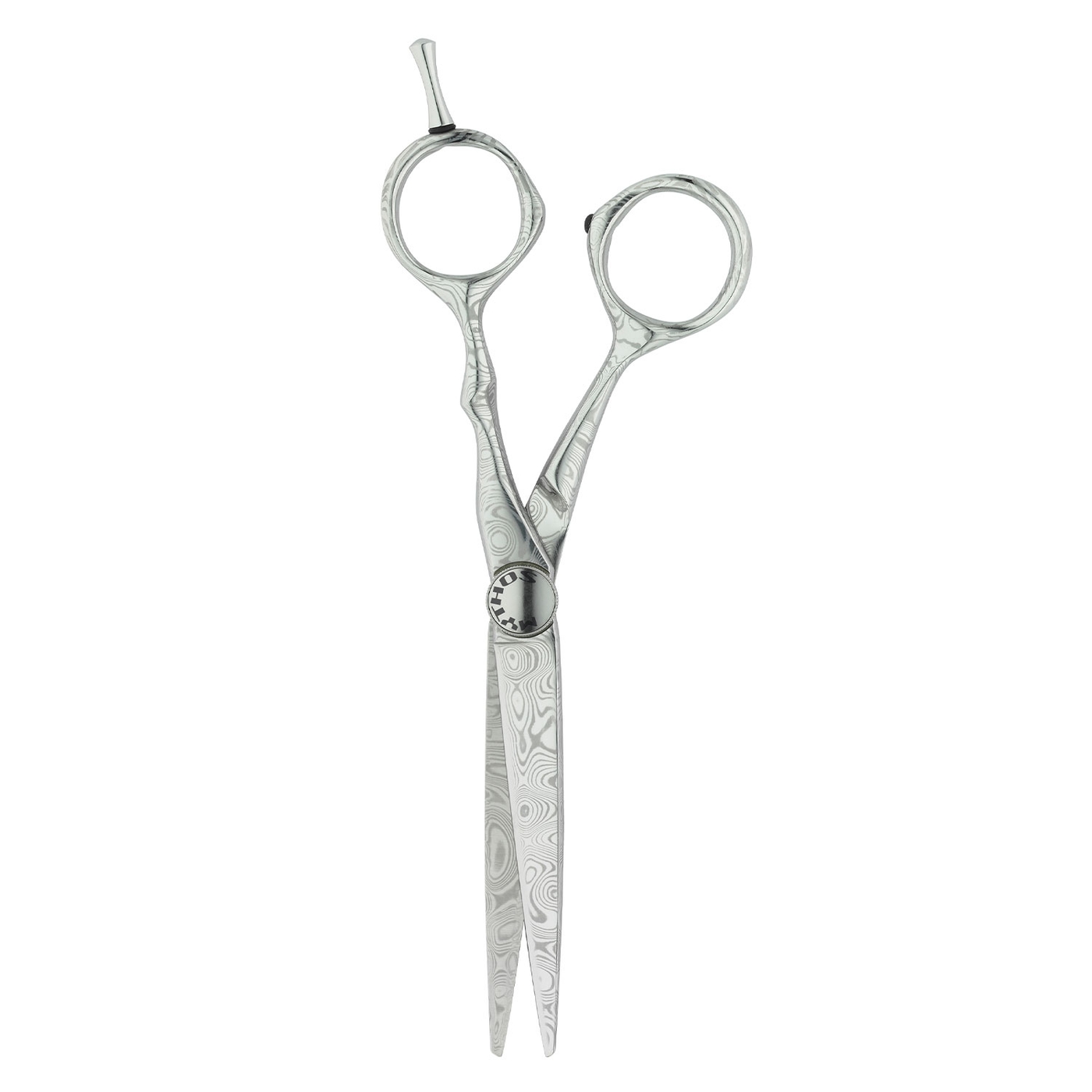 Image du produit de Tondeo Scissors - Mythos Damast Offset Scissors 6.0"