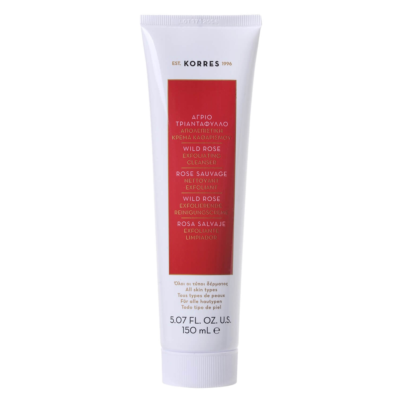 Product image from Korres Care - Wild Rose Exfoliating Cleanser
