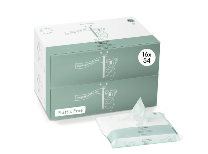 Product image from Naif - Water Wipes Plastikfreie Babyfeuchttücher