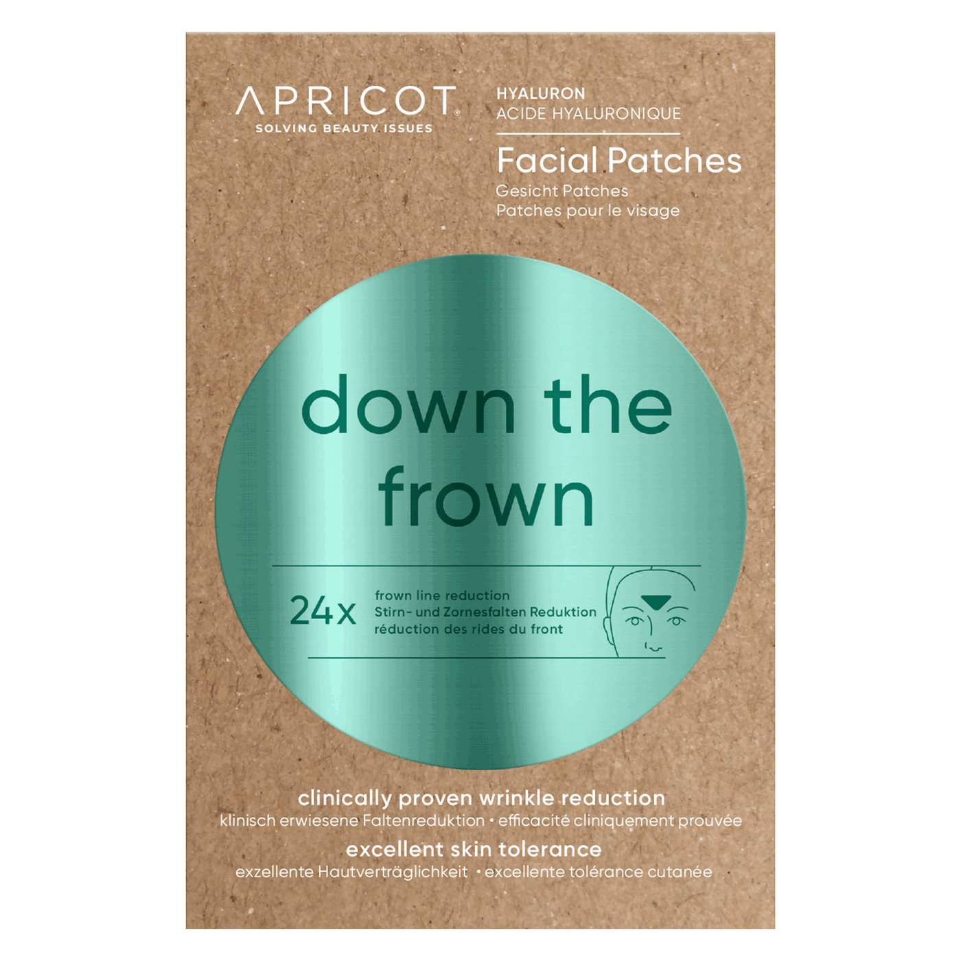 Produktbild von APRICOT - Anti-Falten-Gesicht Patches Down The Frown