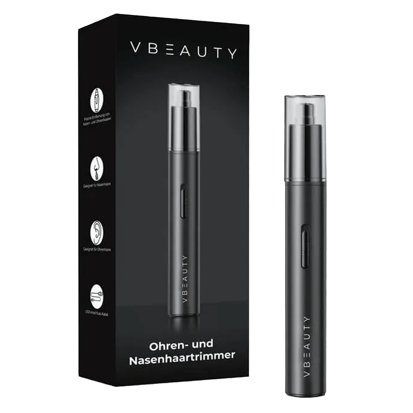 Image du produit de VBEAUTY Tools -  Nasenhaar- Trimmer / USB Anschluss