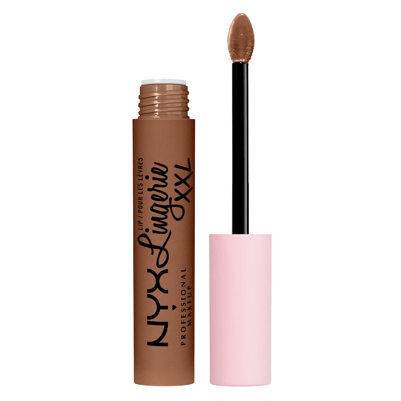 Image du produit de Lip Lingerie - XXL Matte Liquid Lipstick Hot Caramelo