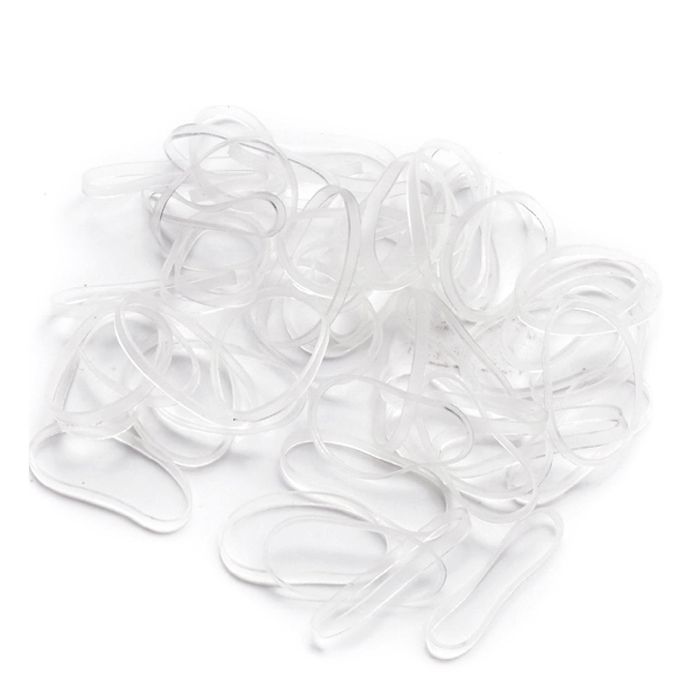 Product image from DailyGO - Midi-Haargummi Silikon transparent