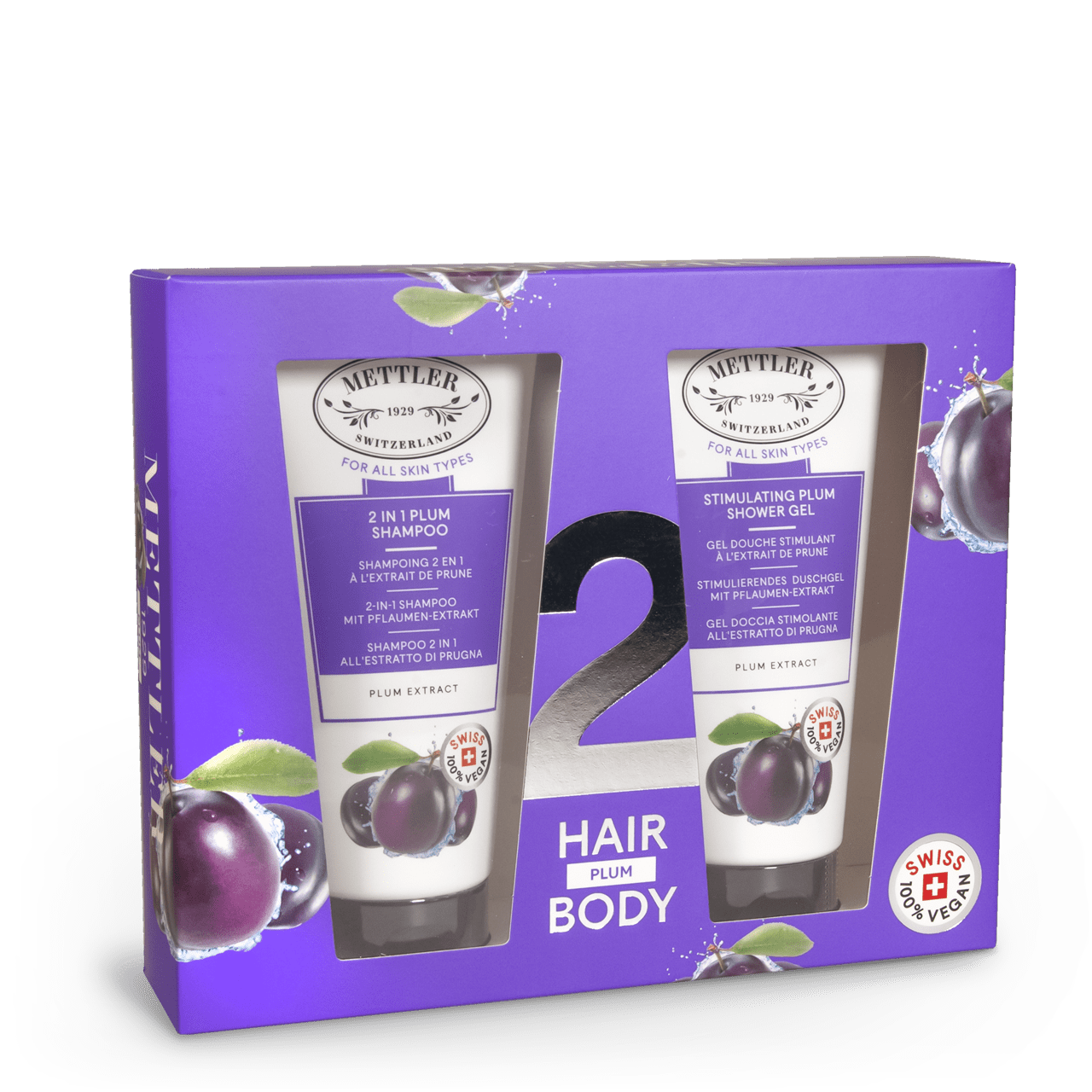 Product image from All Skin Types - Haar & Körperpflegeset Pflaume