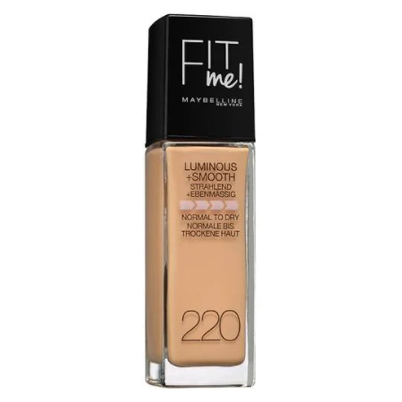 Maybelline NY Teint - Fit Me! Fond de teint liquide  220 Natural Beige