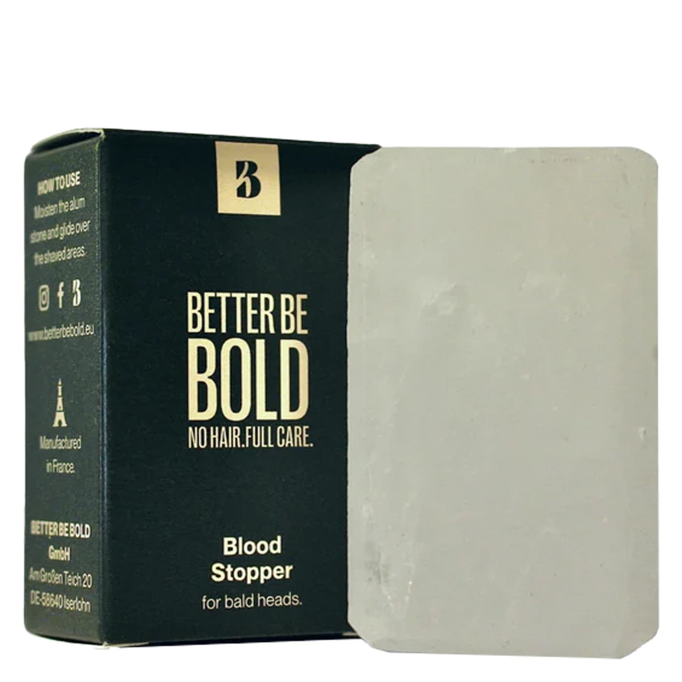 BETTER BE BOLD - Blut Stopper für Glatzenträger