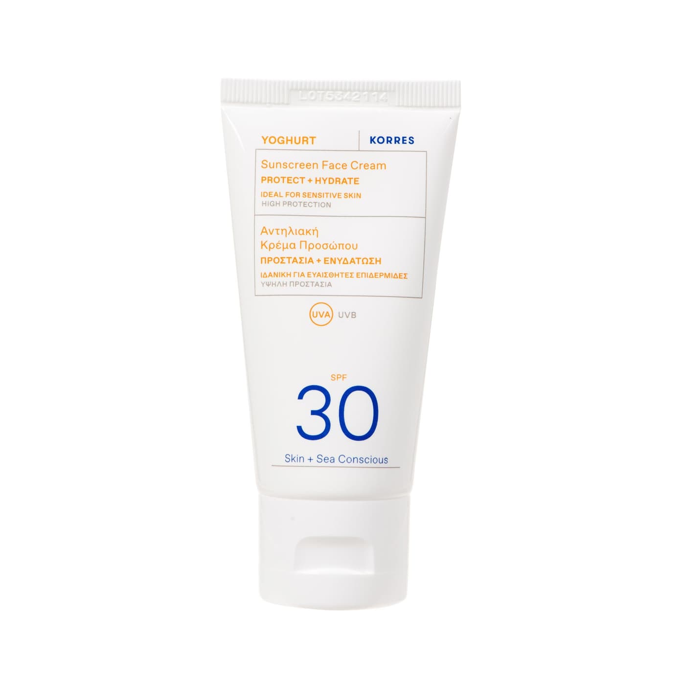 Korres Care - YOGHURT Sunscreen Face Cream SPF30