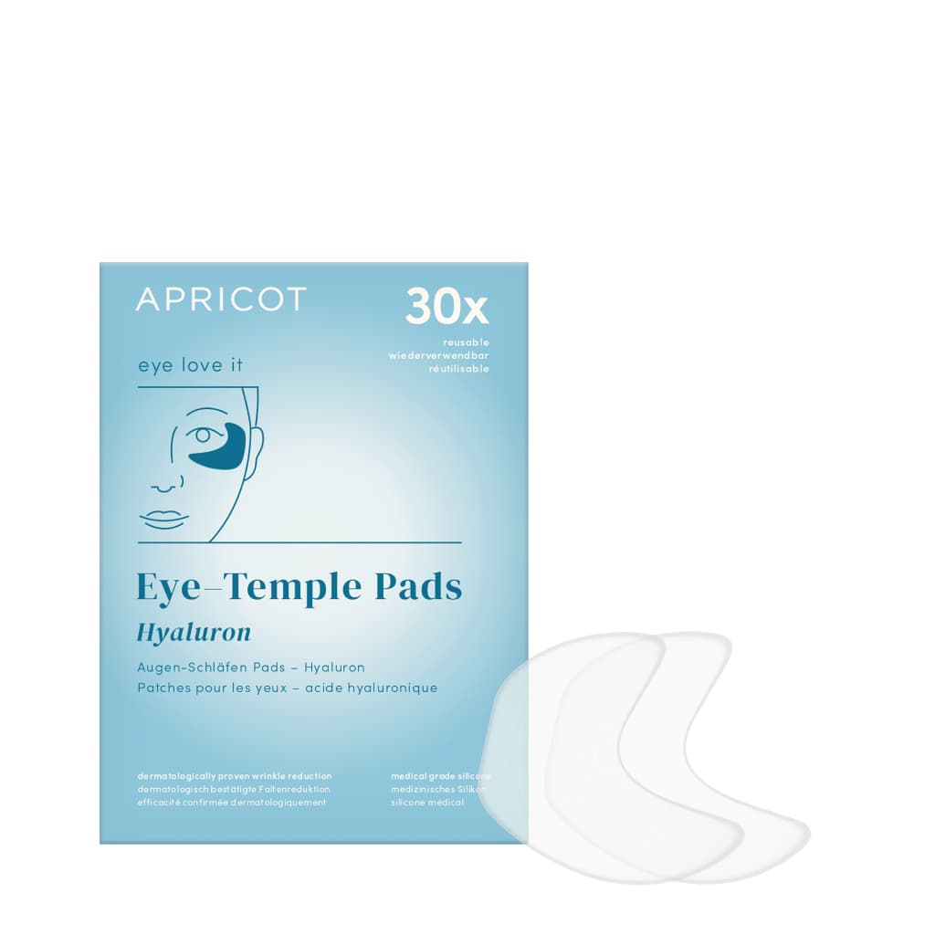Apricot - Wiederverwendbare Augen- Und Schläfenpads Mit Hyaluron - 2 Stk.