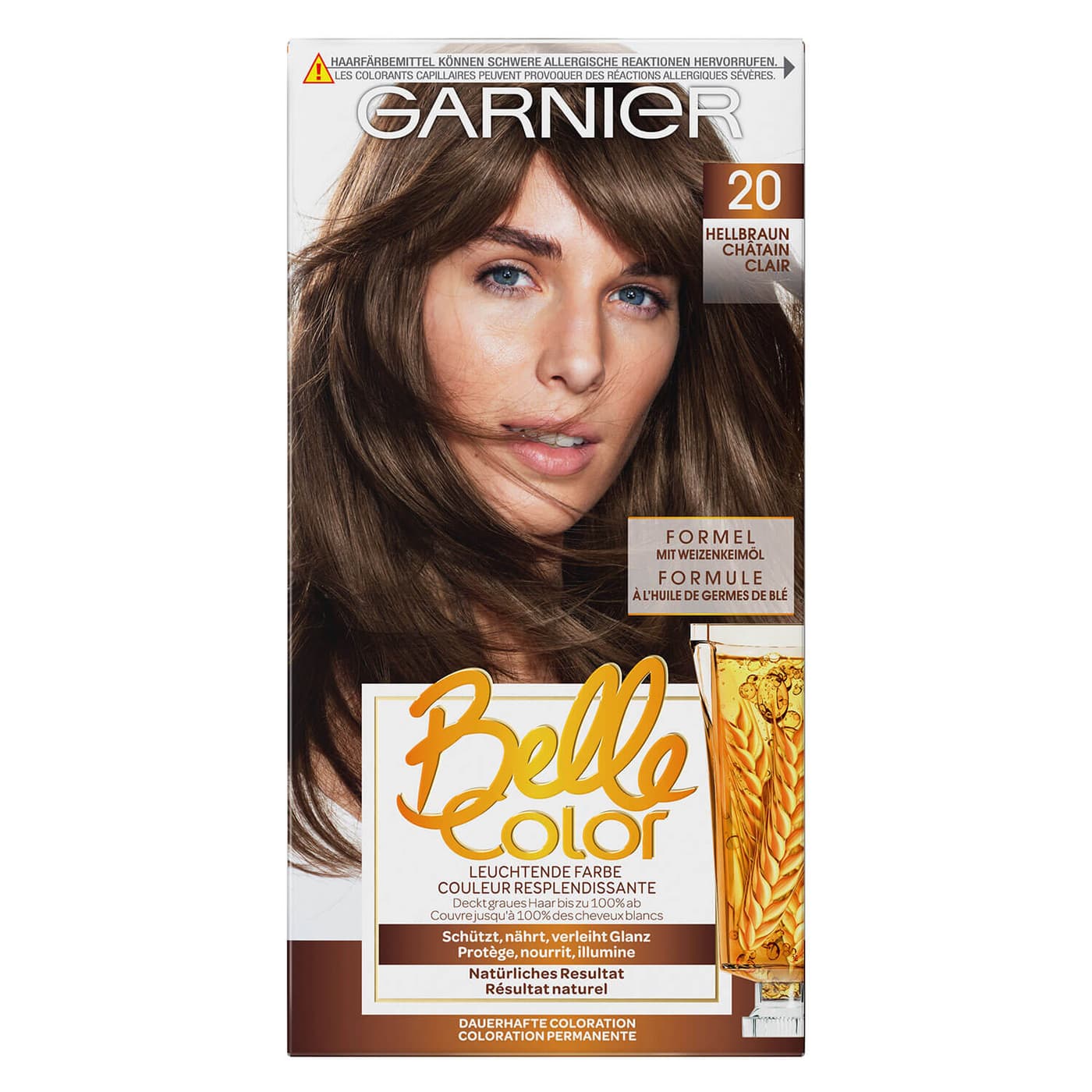 Belle Color - 20 Hellbraun