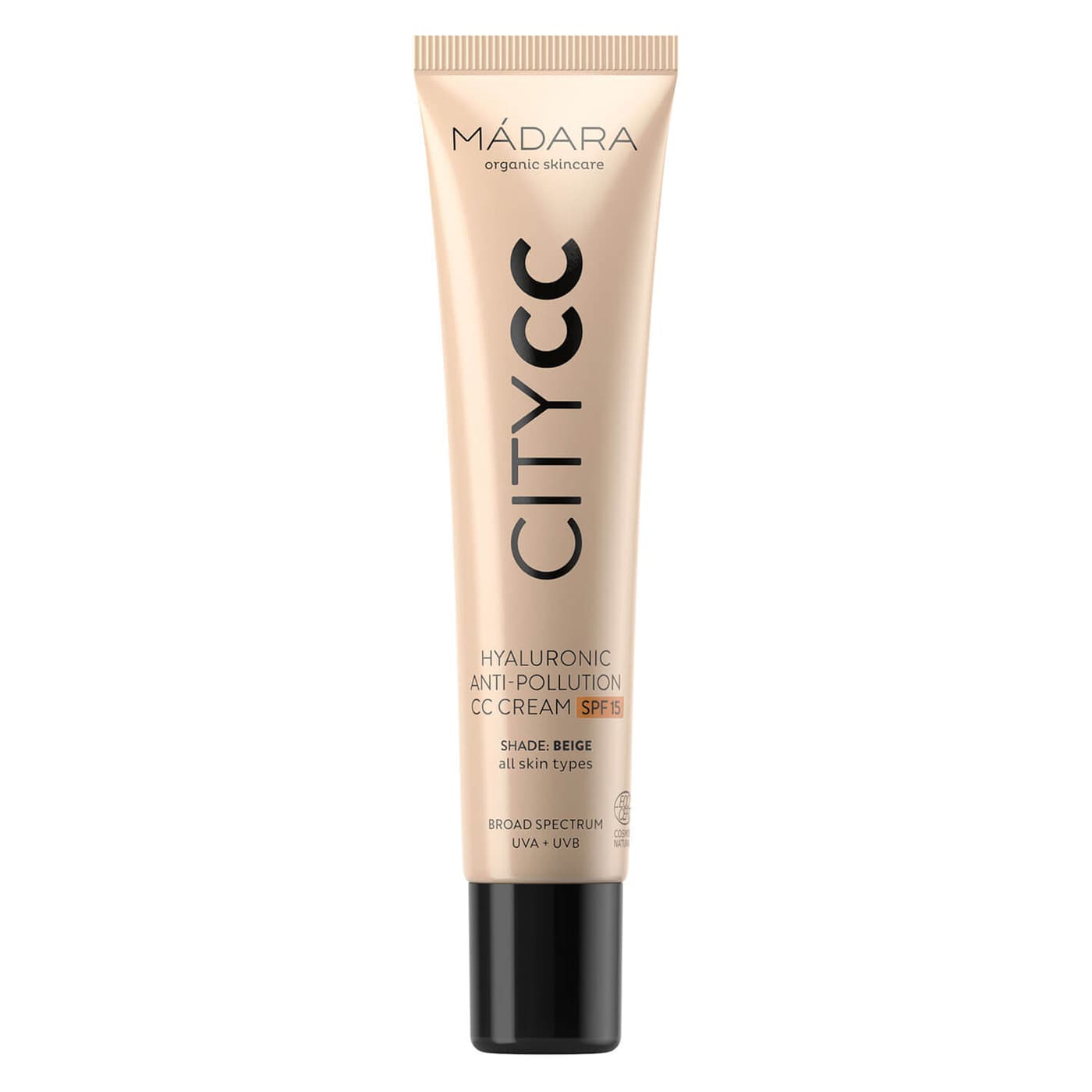 MÁDARA Care - CITYCC Hyaluronic Anti-Pollution CC Cream Beige SPF15