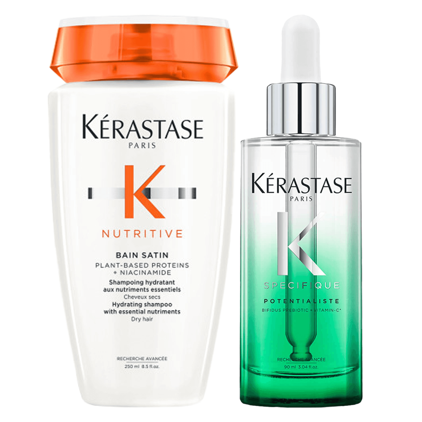 Spécifique - Potentialiste Serum + Nutritive Bain Satin