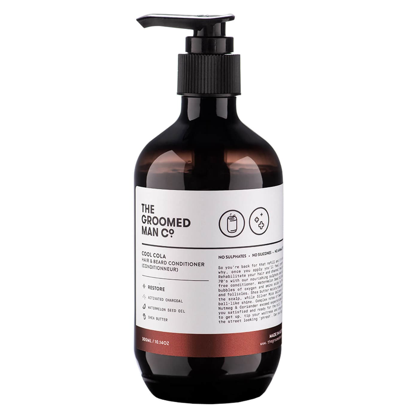 THE GROOMED MAN CO. - Cool Cola Hair & Beard Conditioner