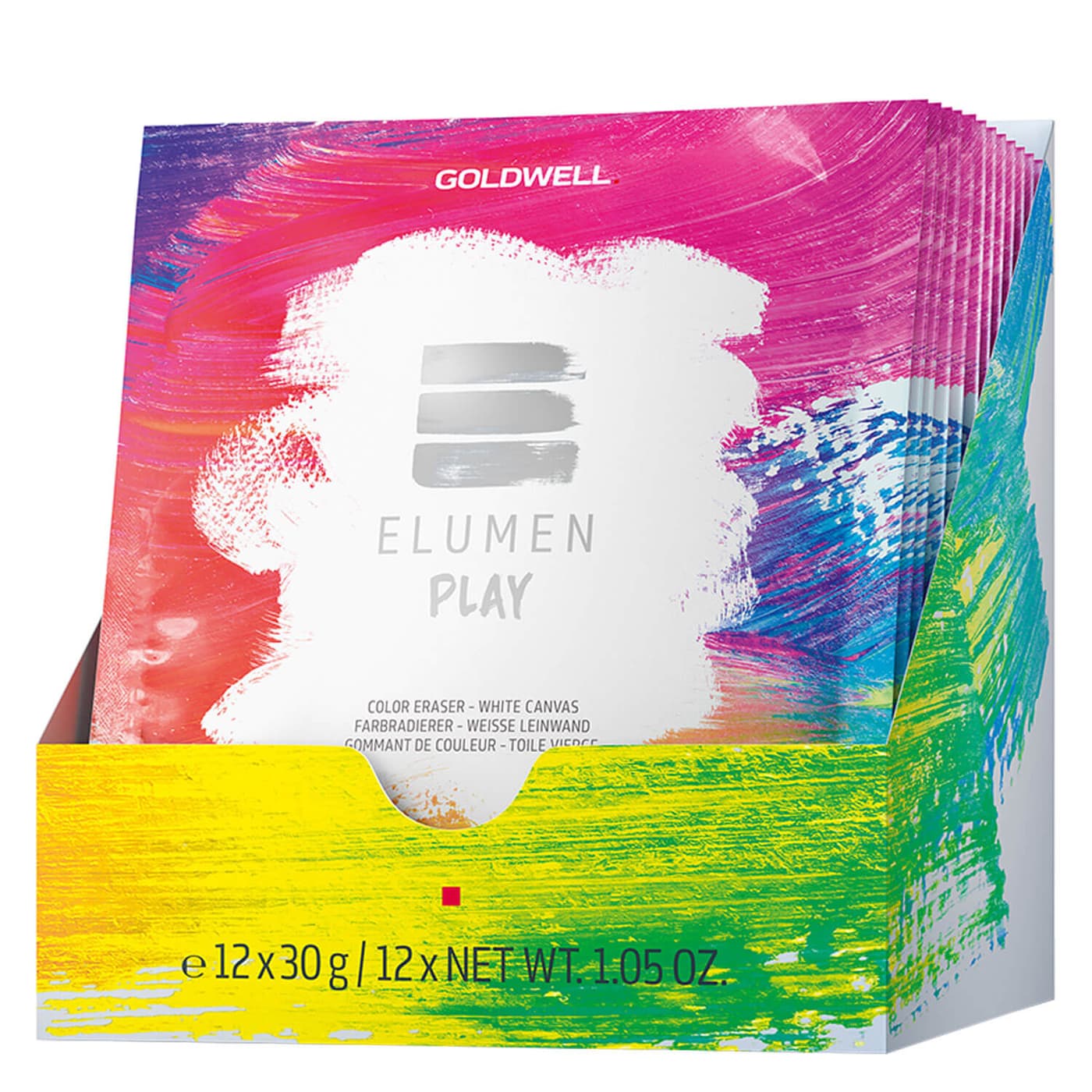 Elumen - Play Farbradierer Weisse Leinwand