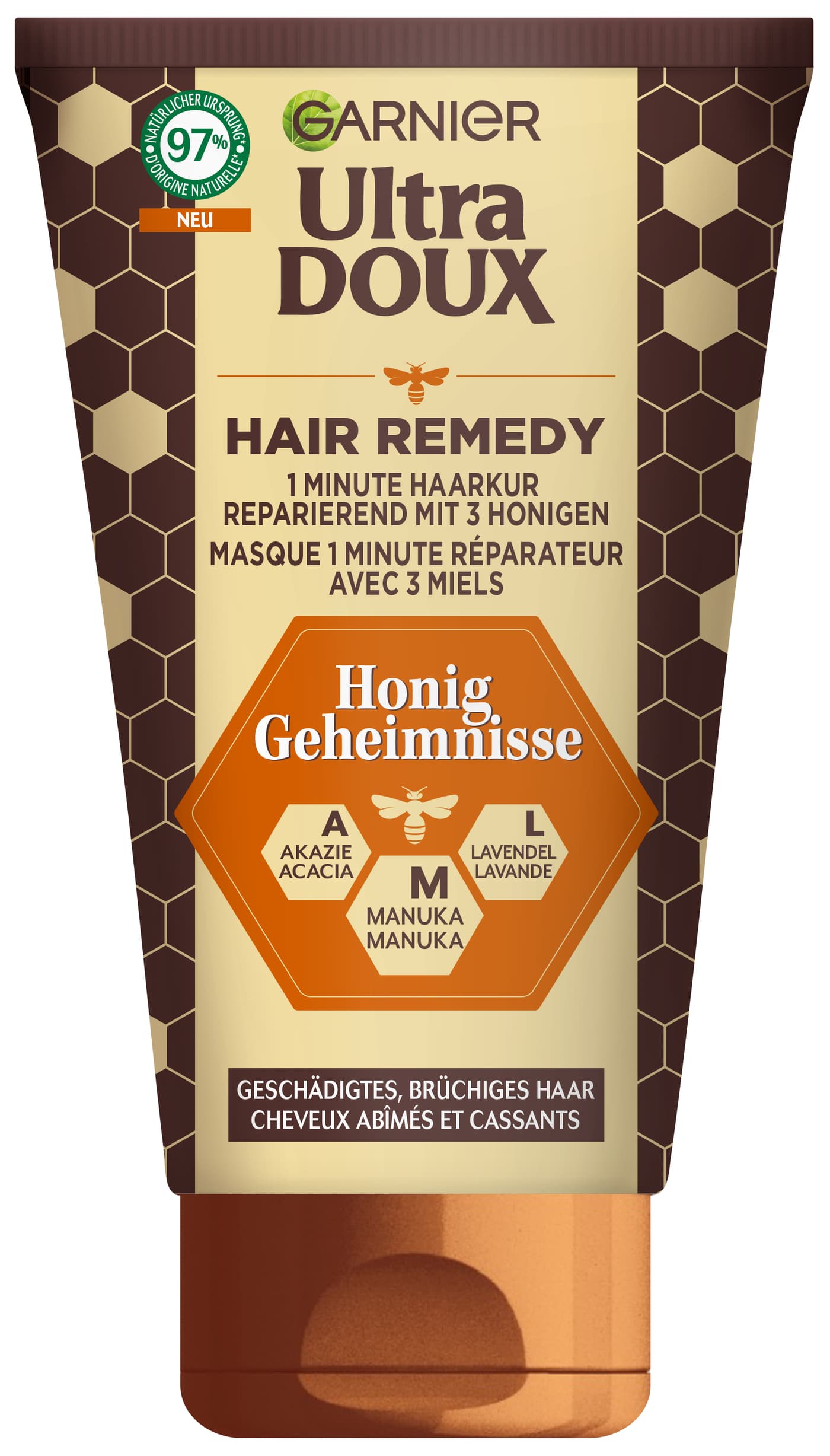 Ultra Doux Haircare - 1-minute Haarkur Honig Geheimnisse Mit 3 Honigen