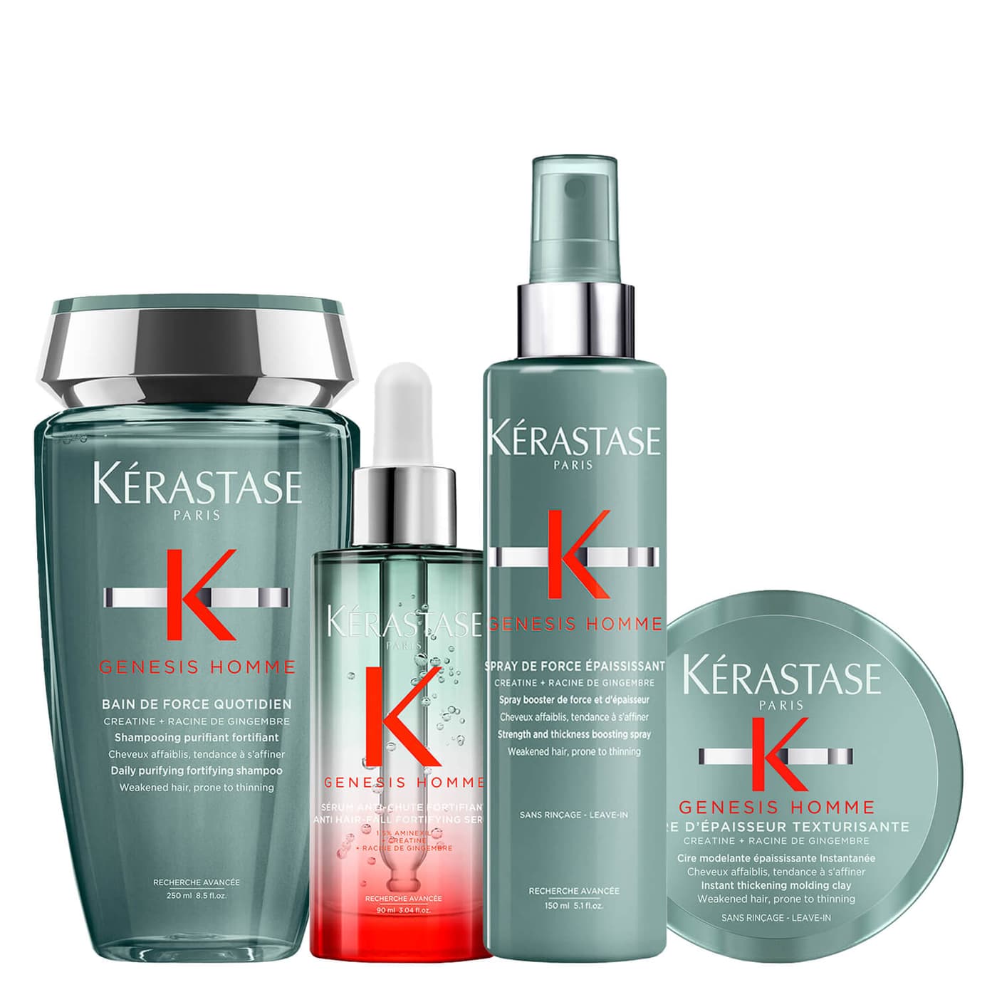 Genesis Homme - Heavy Hair-Fall Set
