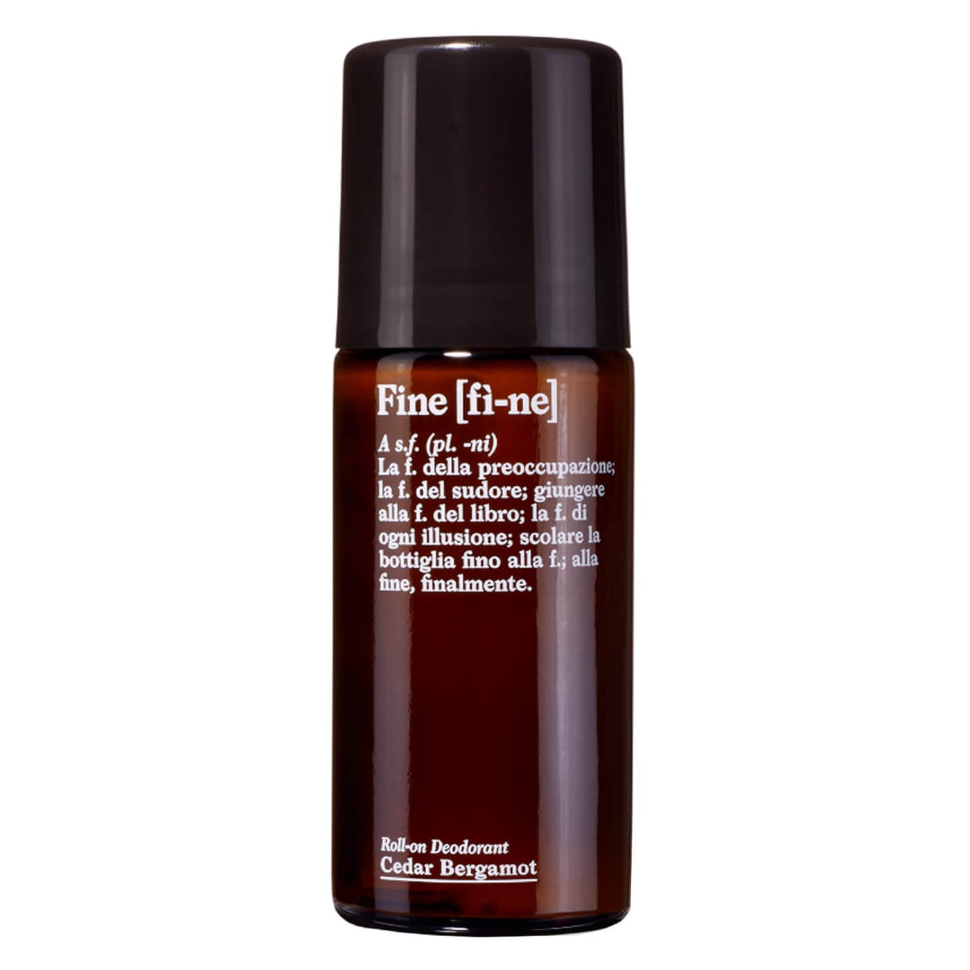 Fine - Cedar Bergamot Deodorant Liquid Roll-on
