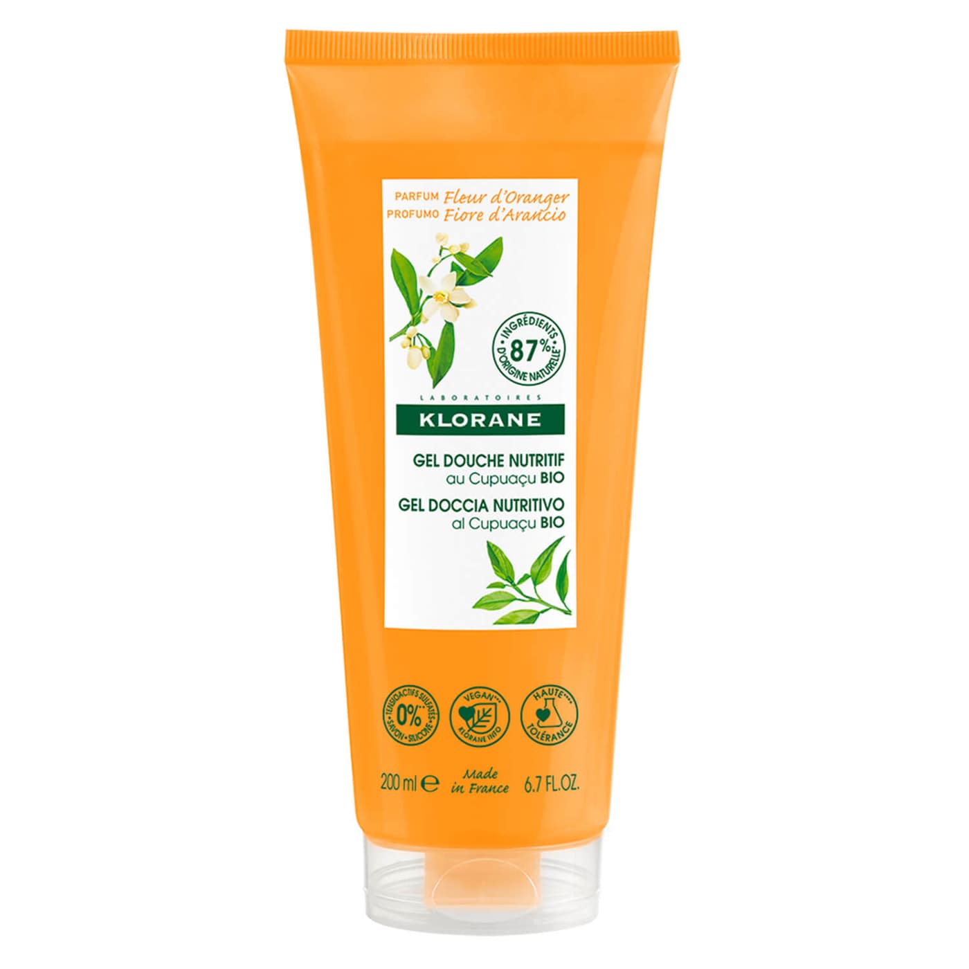KLORANE Skincare - Nourishing Shower Gel Orange Blossom