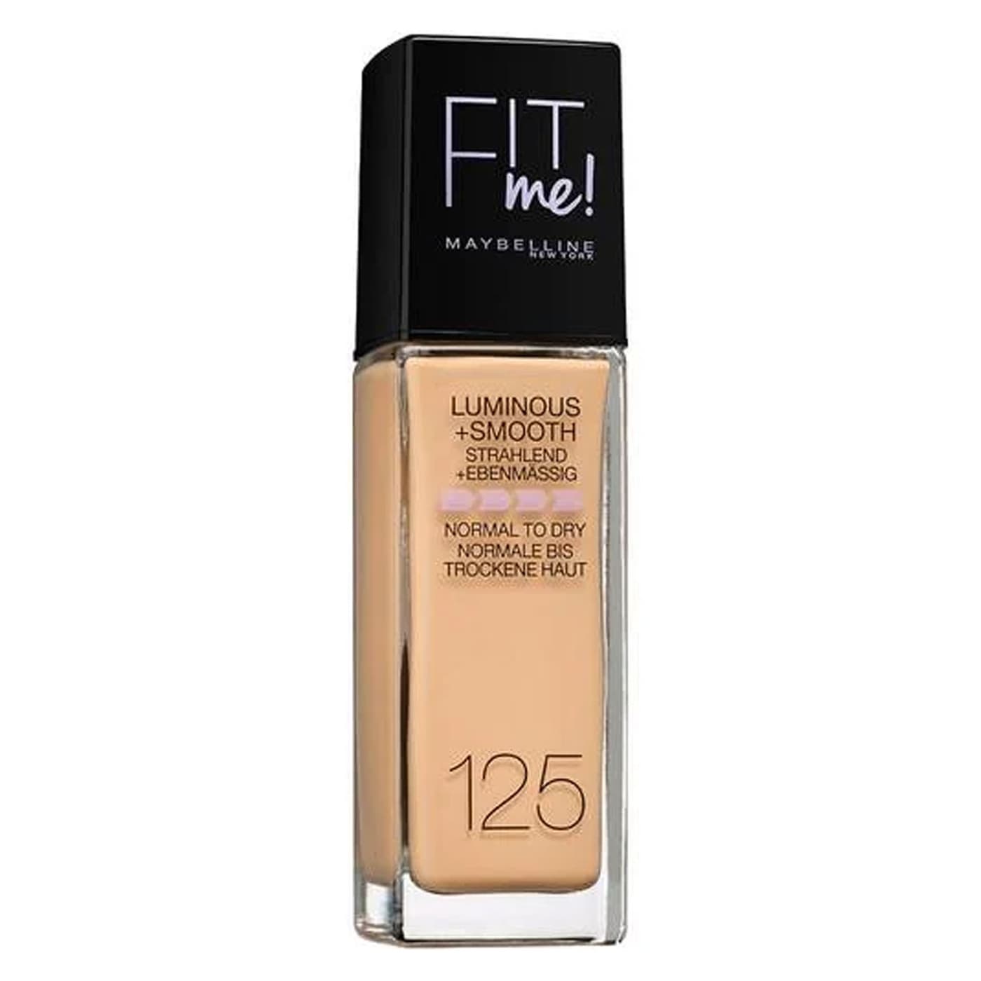 Maybelline NY Teint - Fit Me! Fond de teint liquide 125 Nude Beige