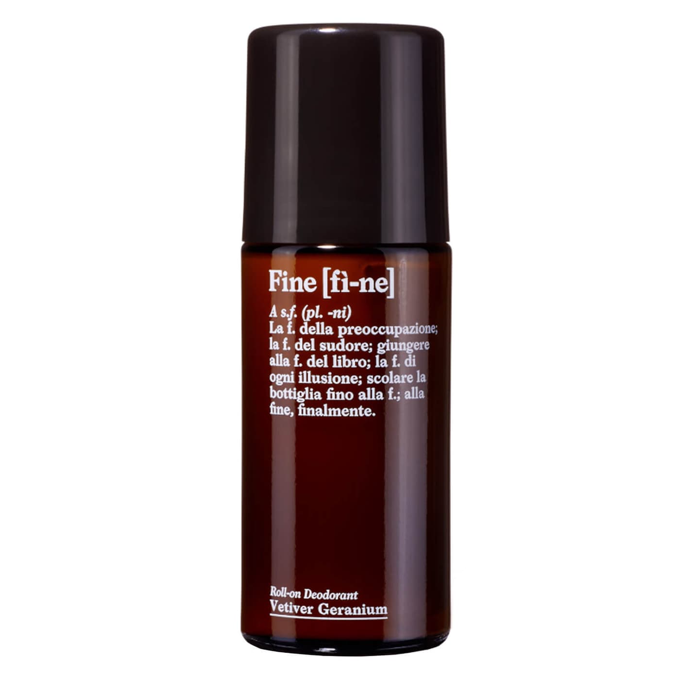 Fine - Vetiver Geranium Deodorant Liquid Roll-on