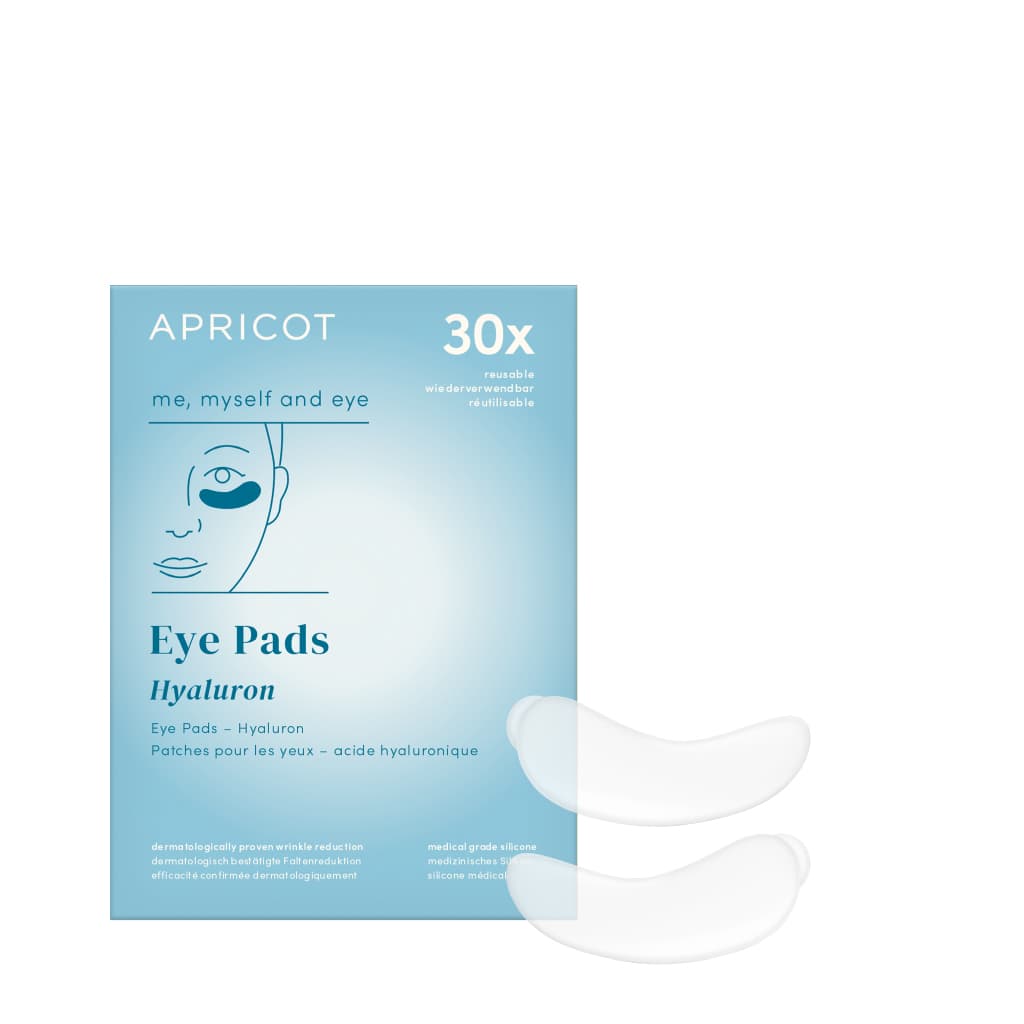 Apricot - Wiederverw. Augen Pad Mit Hyaluron - 2 Stk.