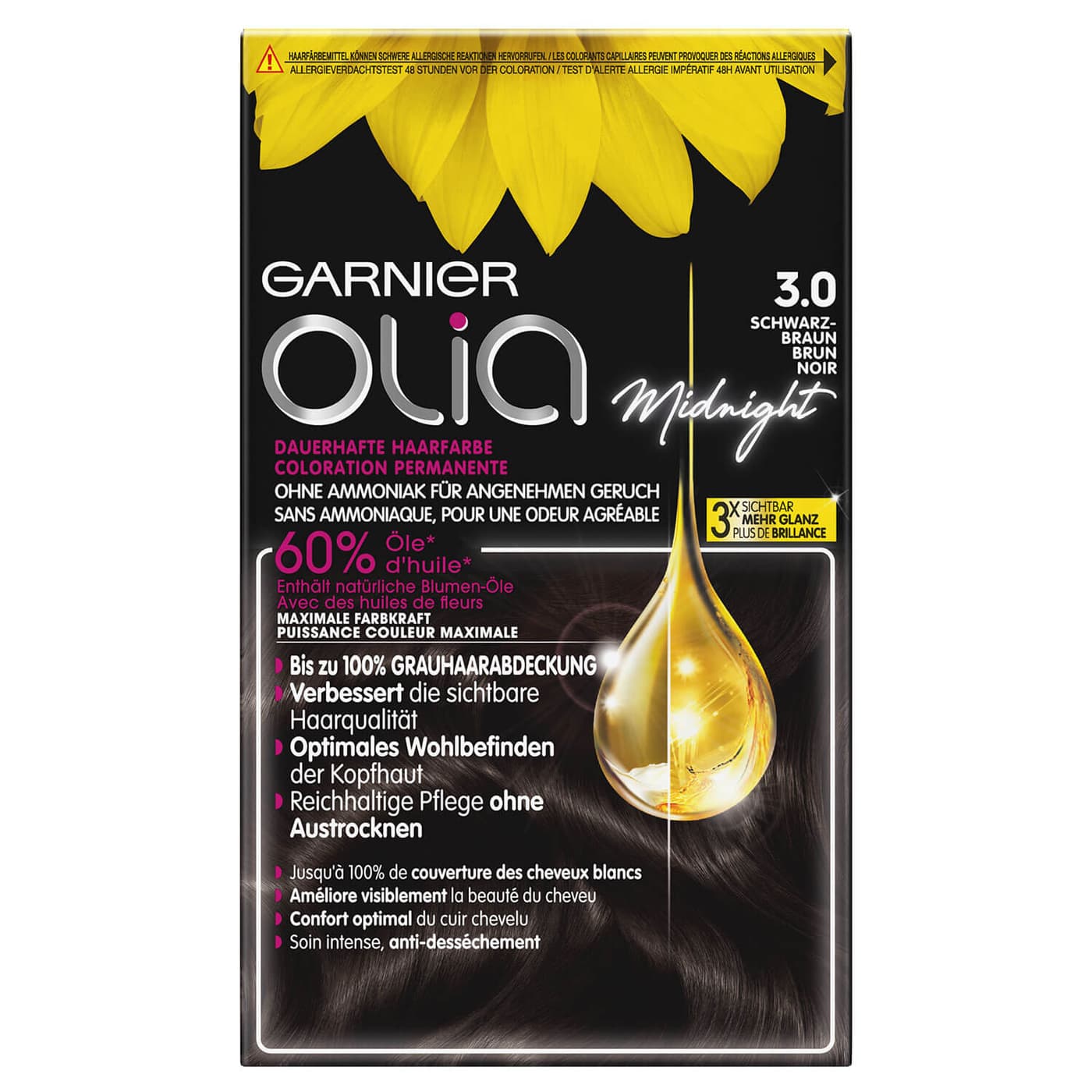 Olia - 3.0 Schwarzbraun