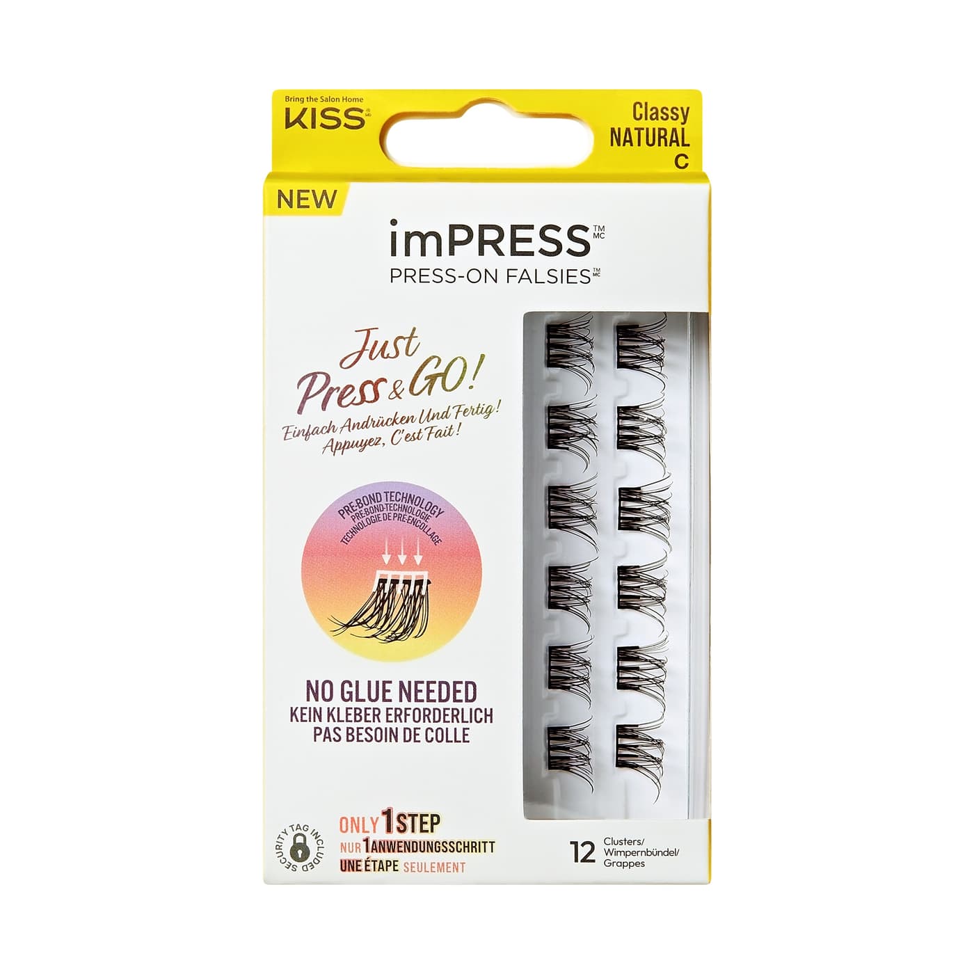 KISS Lashes - Ks Impress Press On Single 01