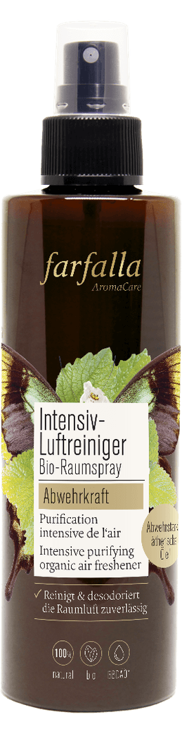 Farfalla Raumspray - Abwehrkraft Intensiv-luftreiniger bio-raumspray