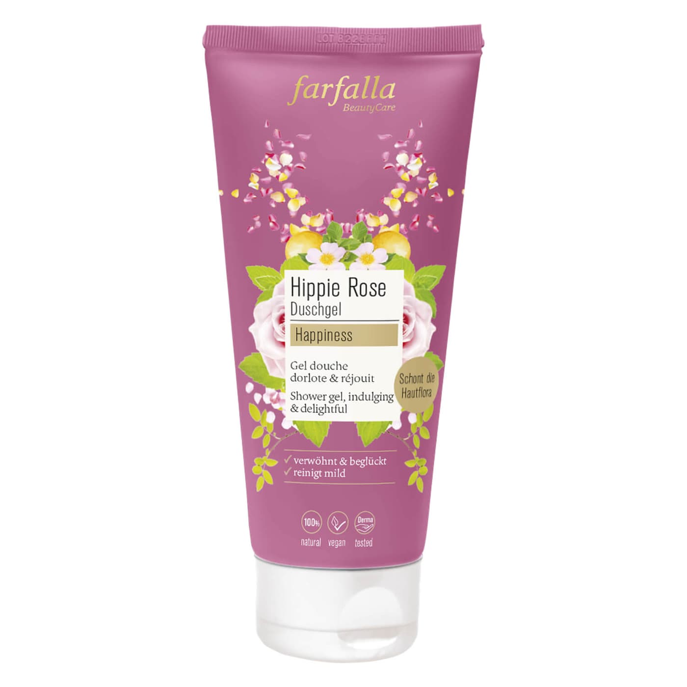Farfalla Hippie Rose - Happiness Duschgel