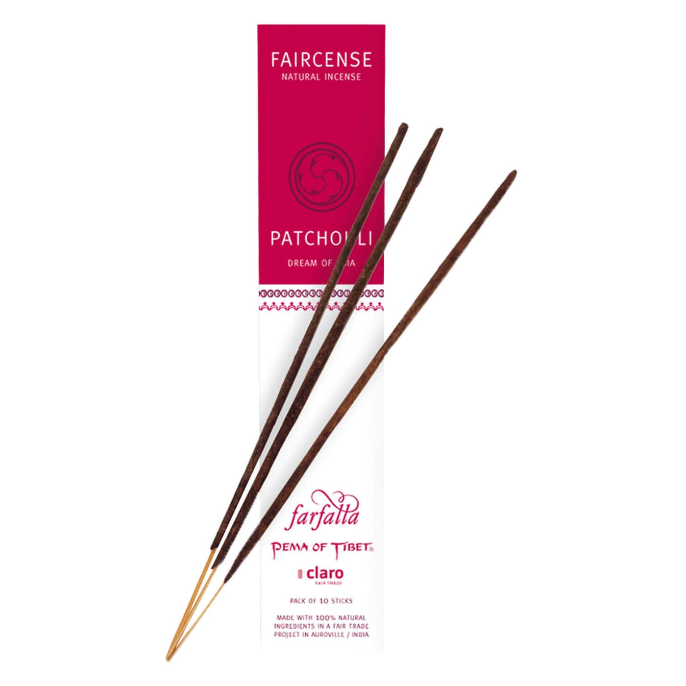 Farfalla Räucherstäbchen - Patchouli/Dream of Asia Bâtons d'encens Faircense
