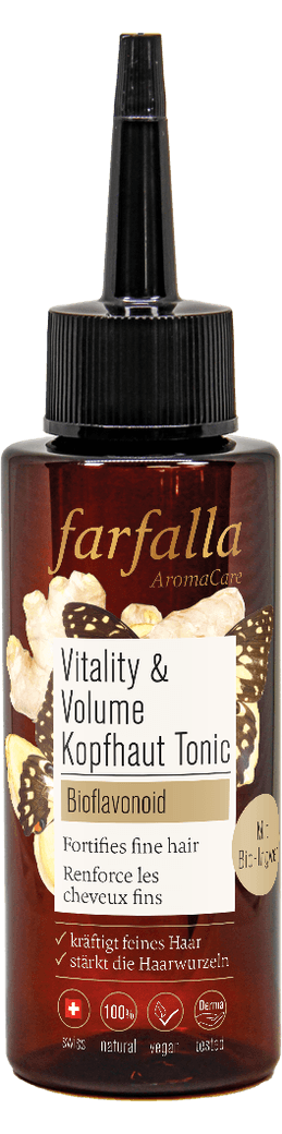 Farfalla Hair Care - Vitalité & volume Tonique cuir chevelu Bioflavonoïdes