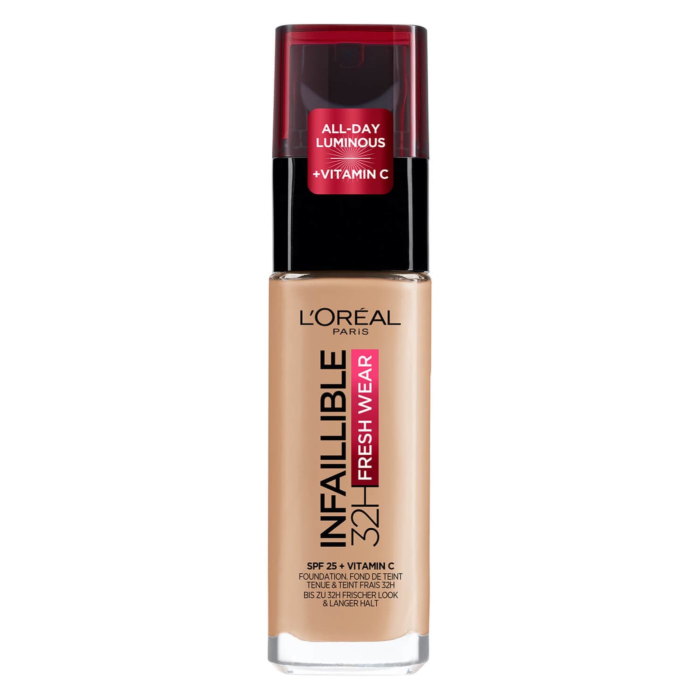 LOréal Infaillible - Fond de teint 32H 140 Beige Doré