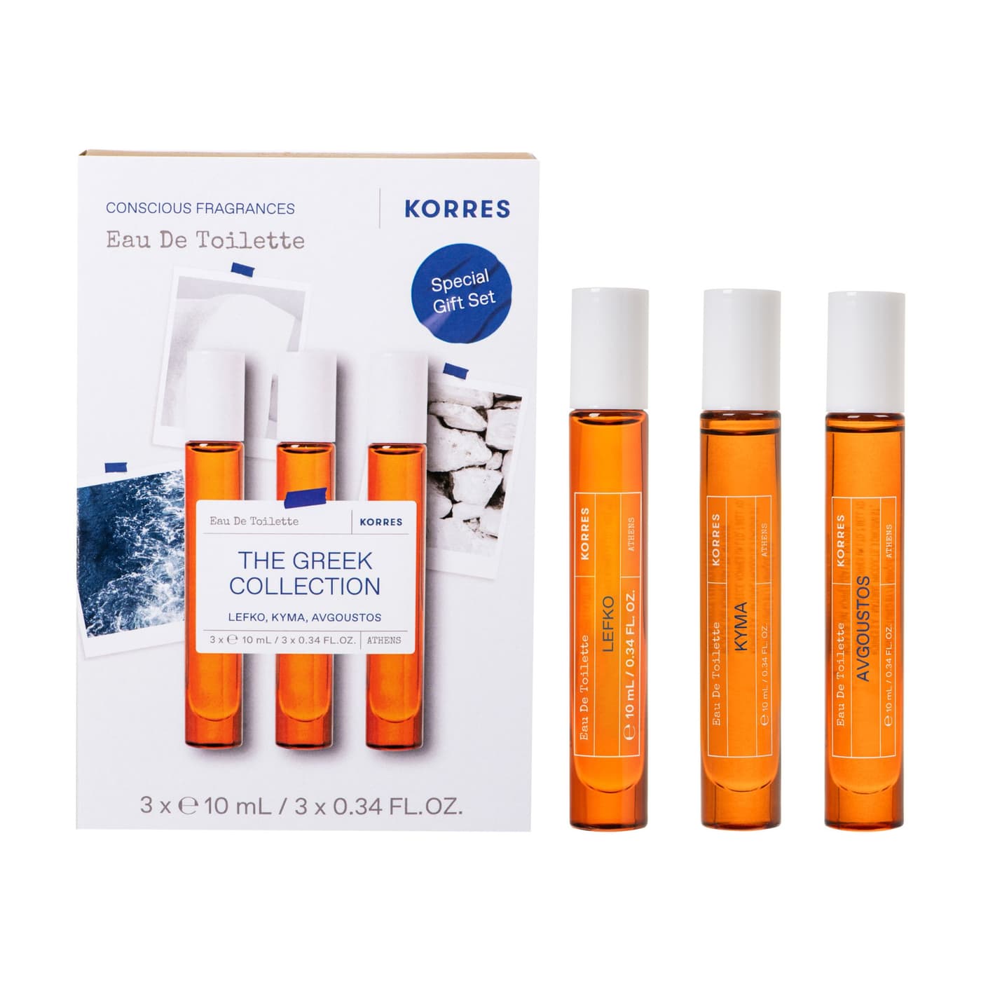 Korres Care - The Greek Collection - EDT vials unisex