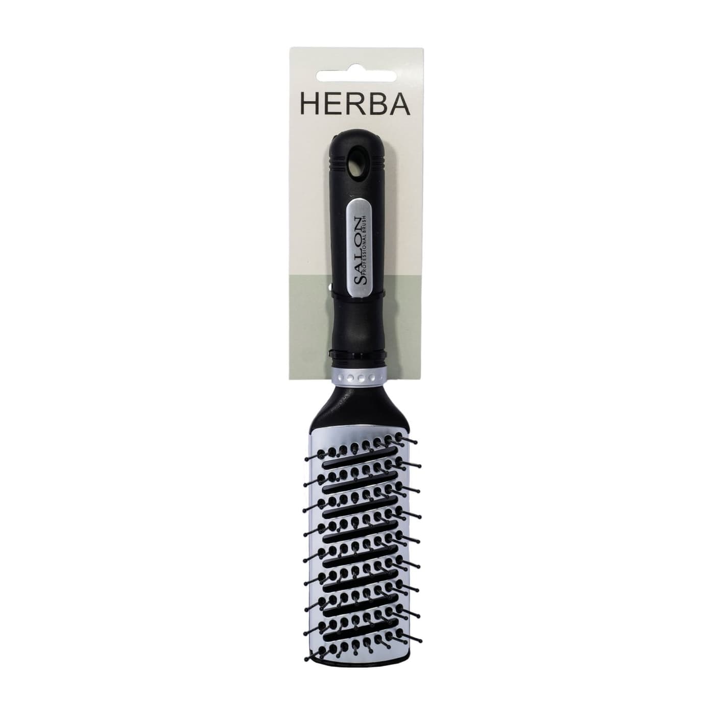 Herba - Föhnbürste Skelett, Alu, 8-reihig