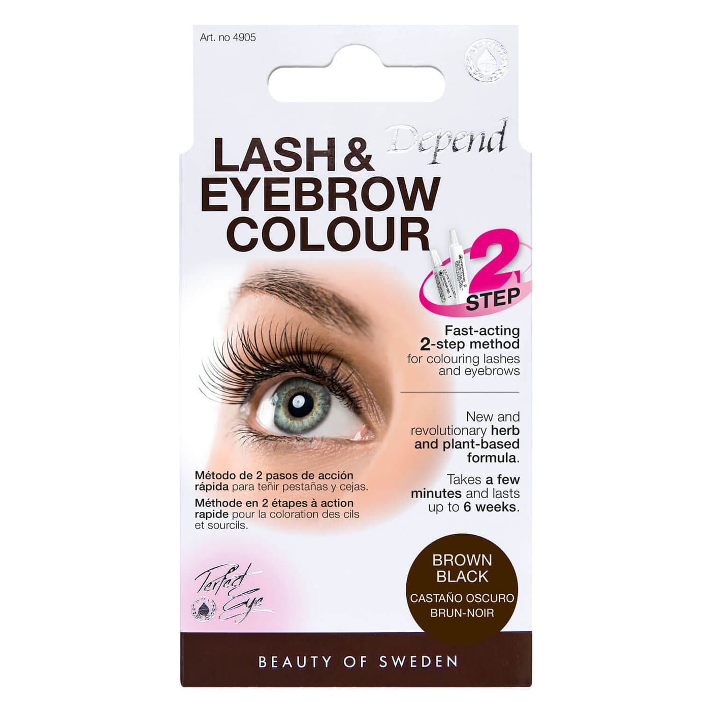 Perfect Eye - Lash and Eyebrow Color Brown Black
