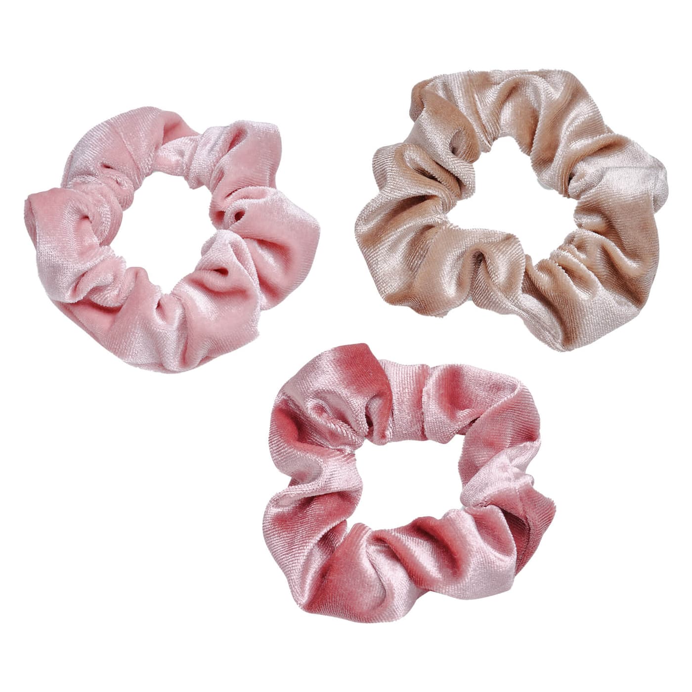 Body Mind and Soul Scrunchie Yoga Velvet Rose