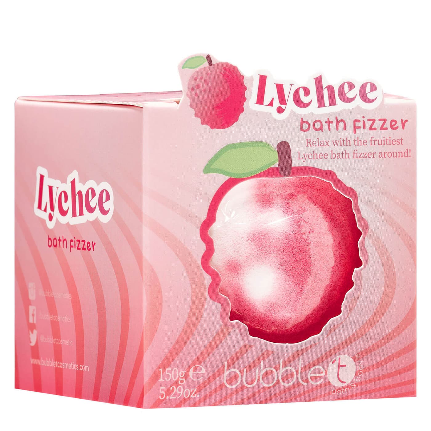 bubble t - Lychee Bath Fizzer