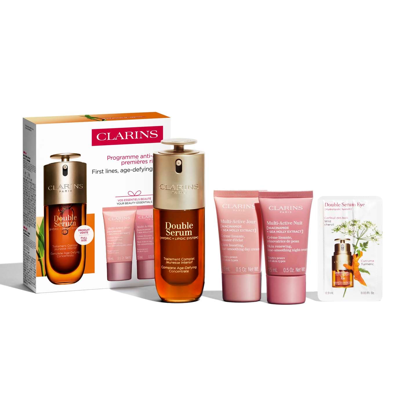 Clarins Specials - Anti-Wrinkle Program First Wrinkles Kit
