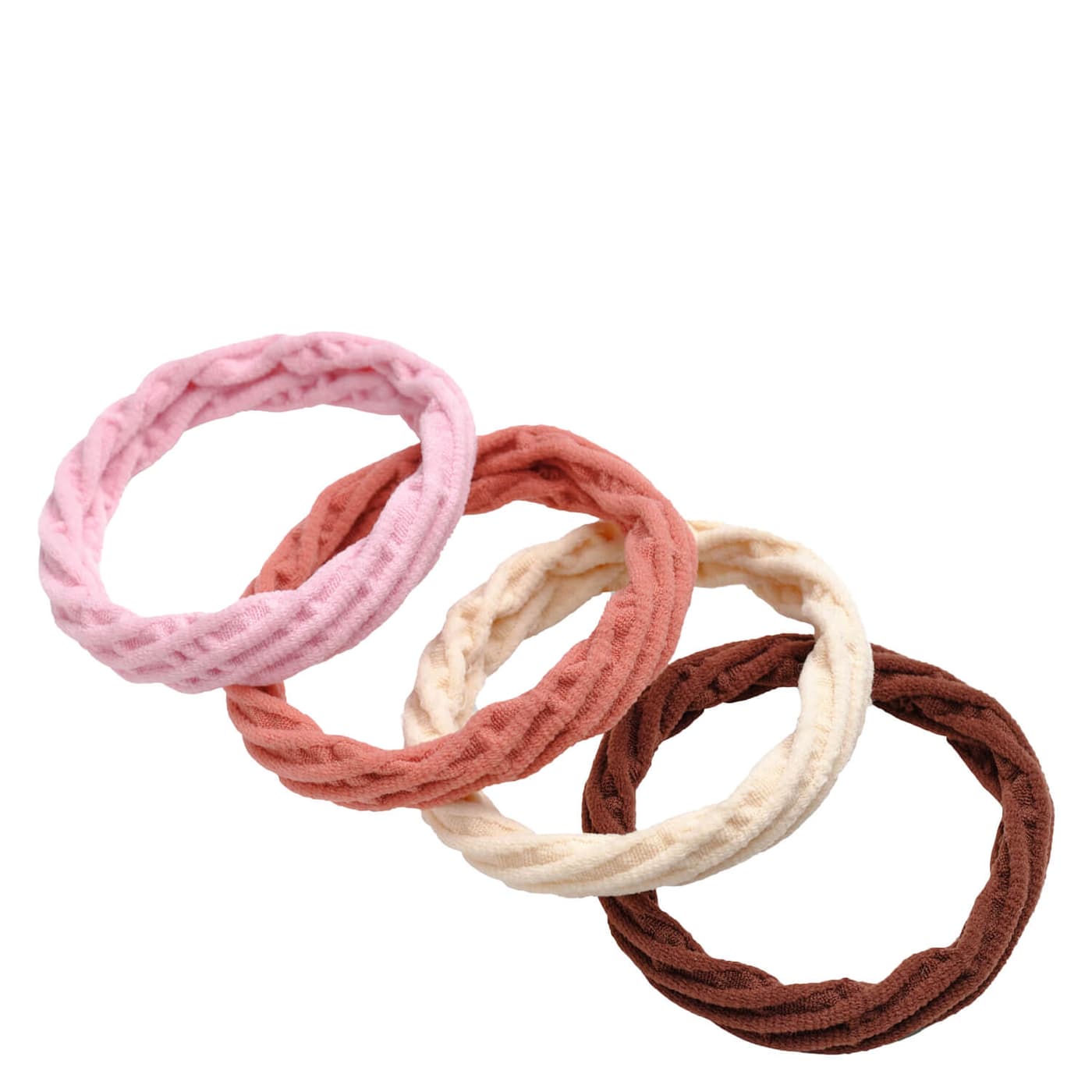 Body Mind and Soul Haargummi Yoga Soft Strukturiert Rosa