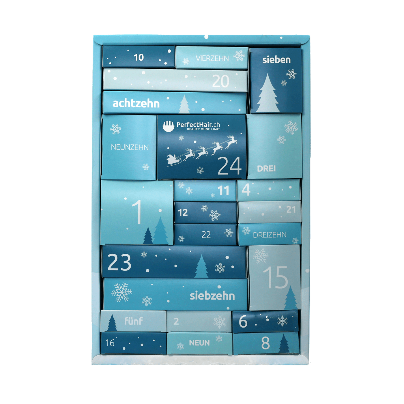 PerfectHair.ch Advent calendar worth CHF 300