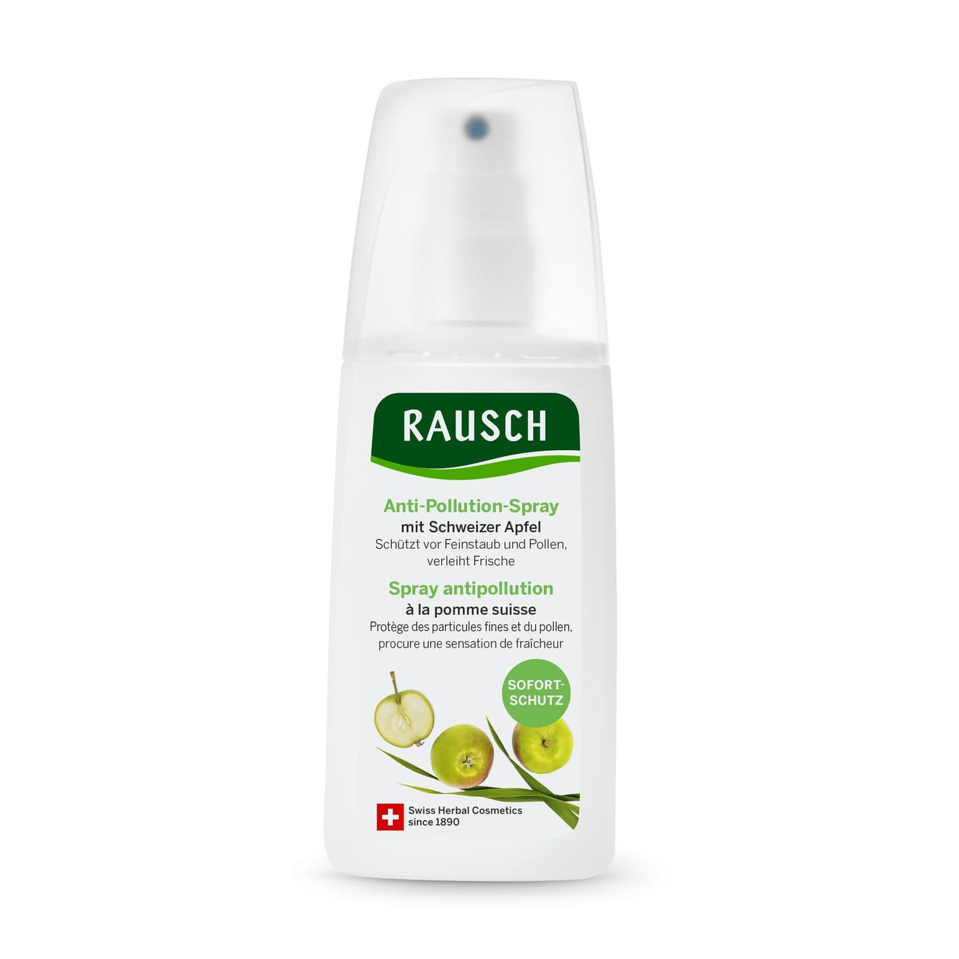 Anti-Pollution - Spray mit Schweizer Apfel
