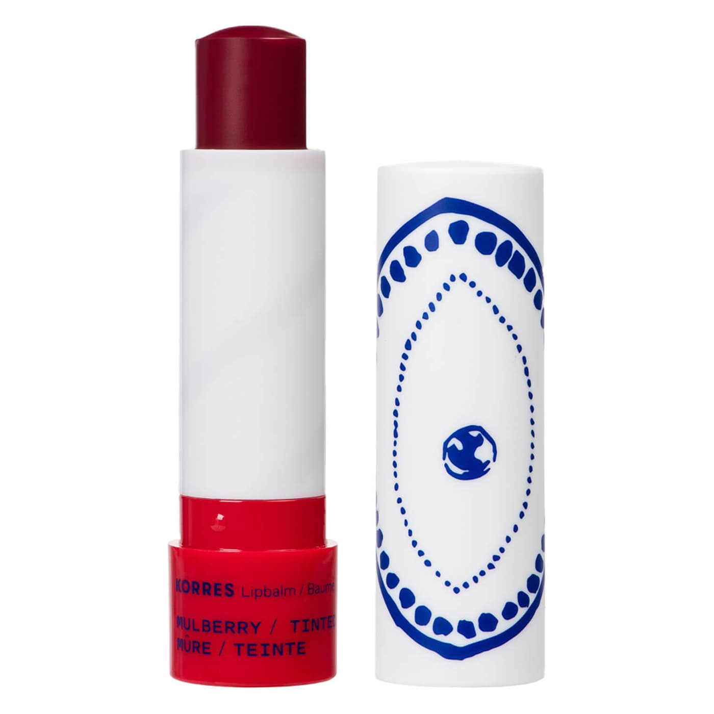 Korres Care - MULBERRY Lip Balm - Tinted mauve