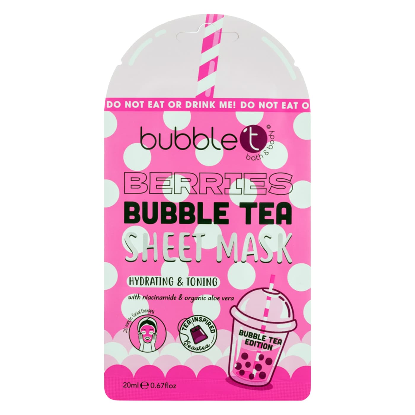 bubble t - Face Sheet Mask Berries